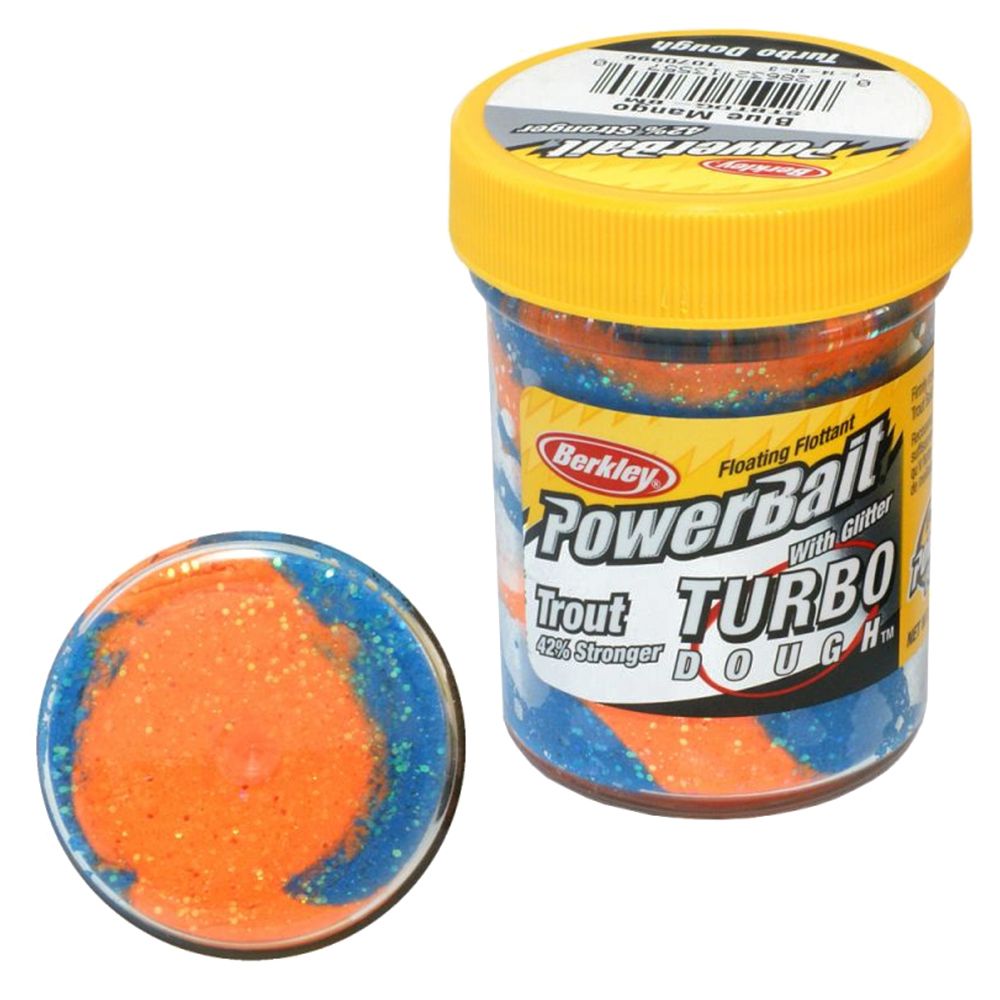 Berkley Powerbait Glitter Turbo Dough Blue Mango Berkley