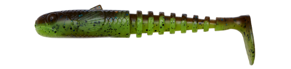 Savage Gear Gobster Shad Bulk Chartreuse Pumpkin Savage Gear