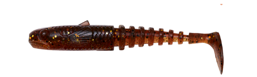 Savage Gear Gobster Shad Bulk Motoroil UV Savage Gear