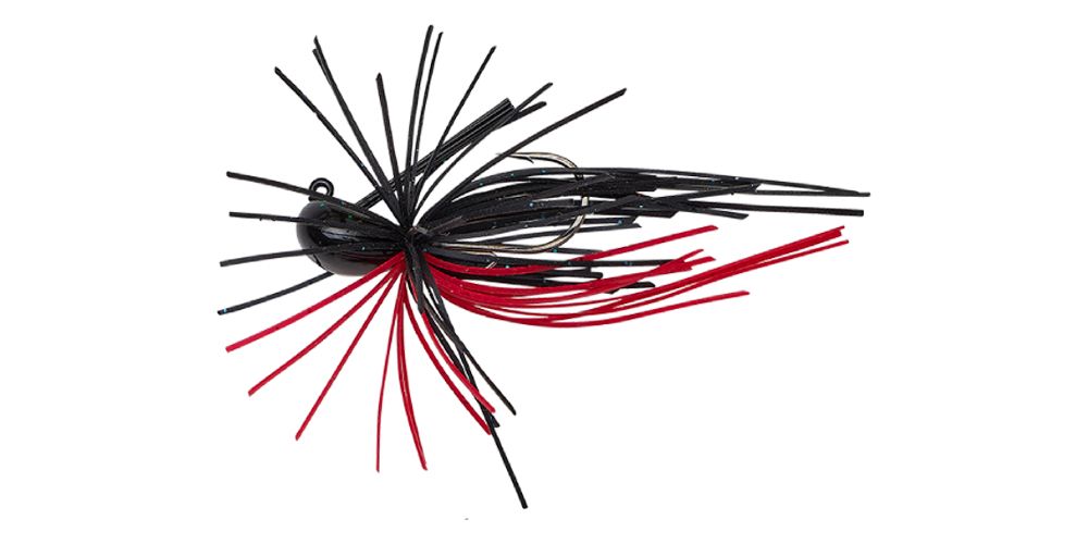 Savage Gear Skirt Flirt Jig Black Red Savage Gear