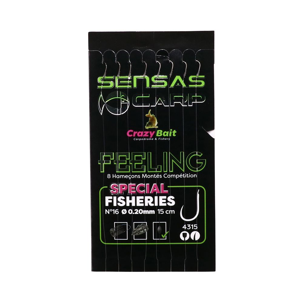 Sensas Ami Montati Crazy Bait Barbless 4315