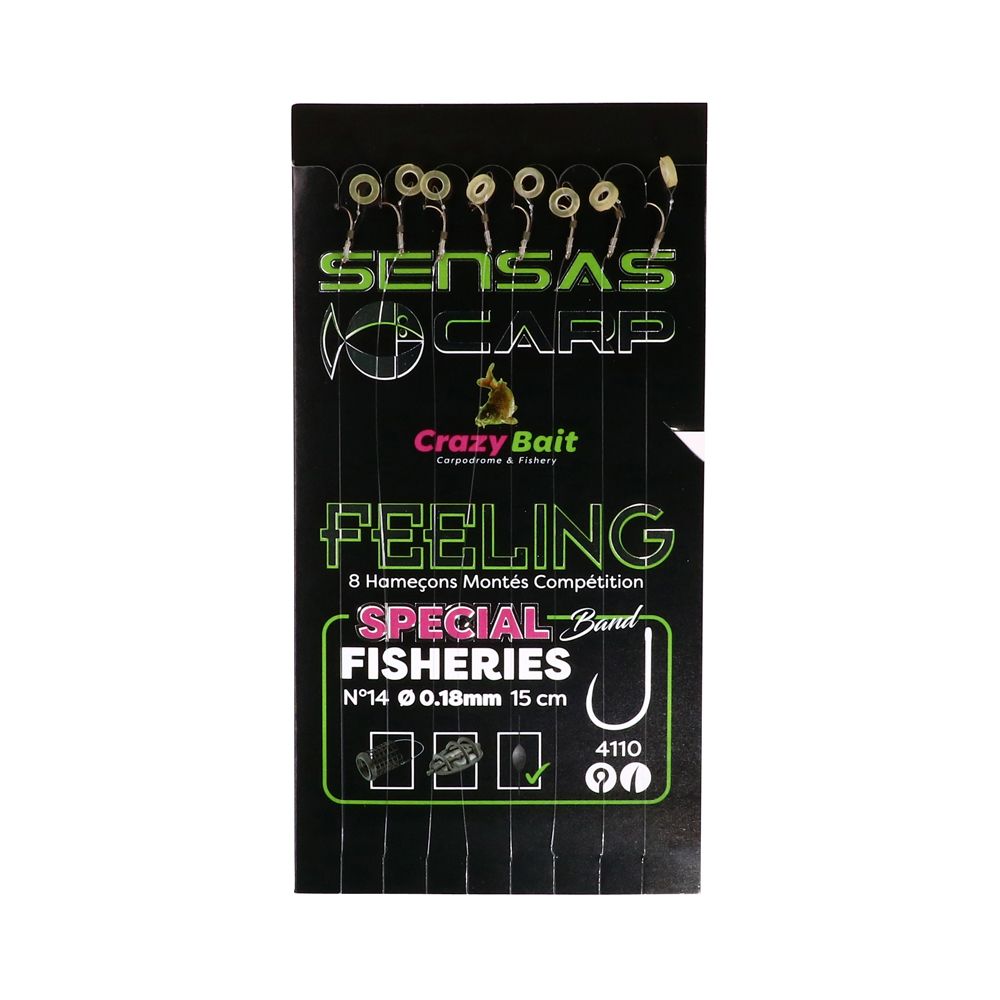 Sensas Ami Montati Crazy Bait Barbless Eyed 4110