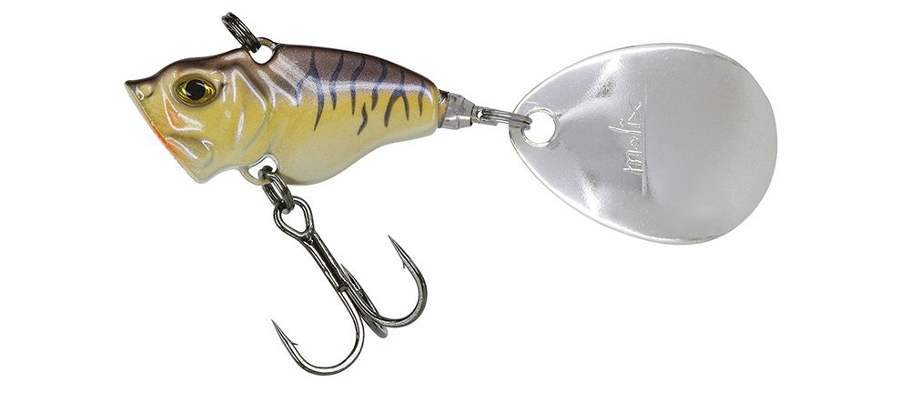 Molix Trago Spin Tail #146 Brown Cream Purple Tiger Molix
