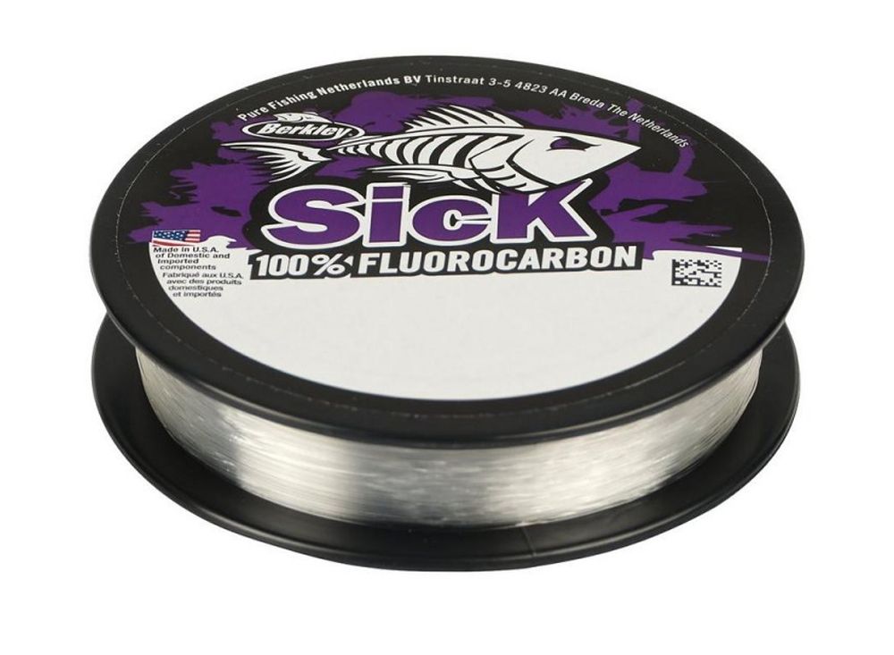 Berkley Sick 100% Fluorocarbon Leader Clear Berkley