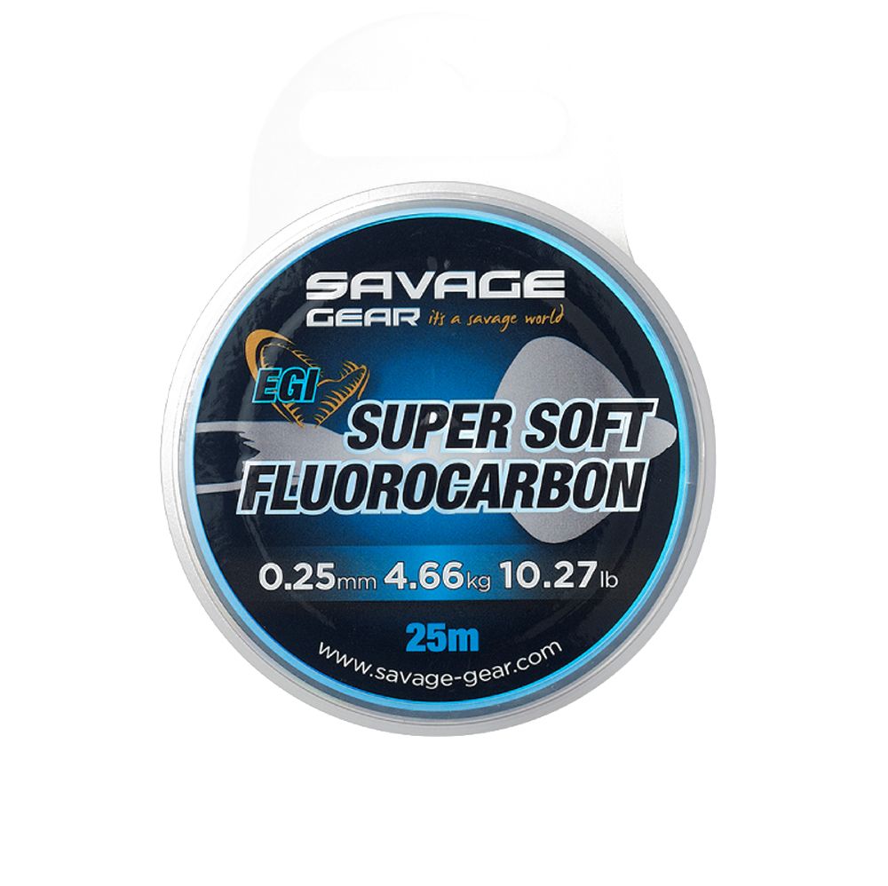 Savage Gear Super Soft Fluorocarbon EGI