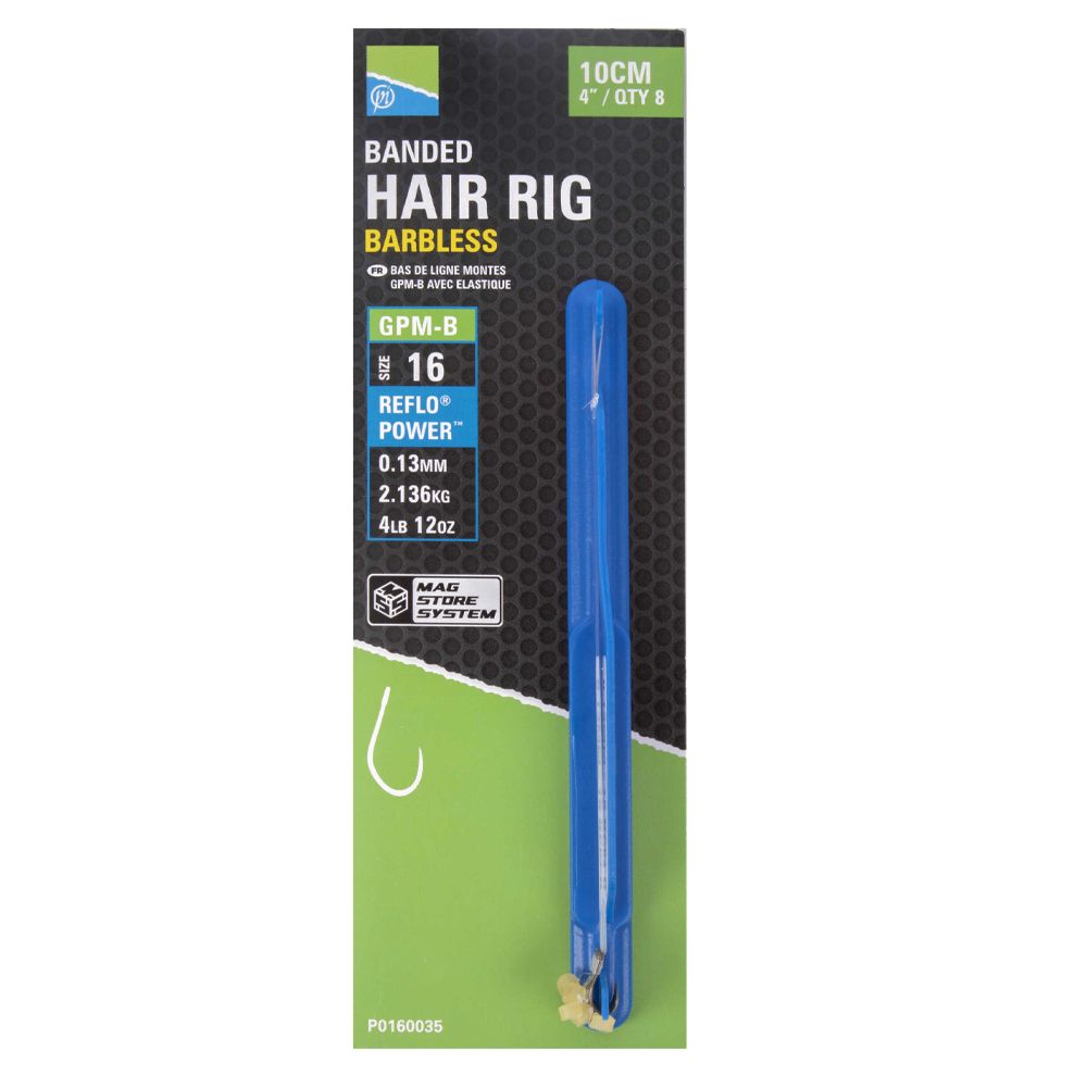 Preston Innovations GPM-B Banded Hair Riger Barbless