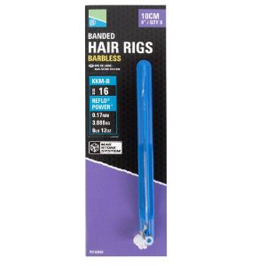 Preston Innovations KKM-B Banded Hair Rigs Barbless