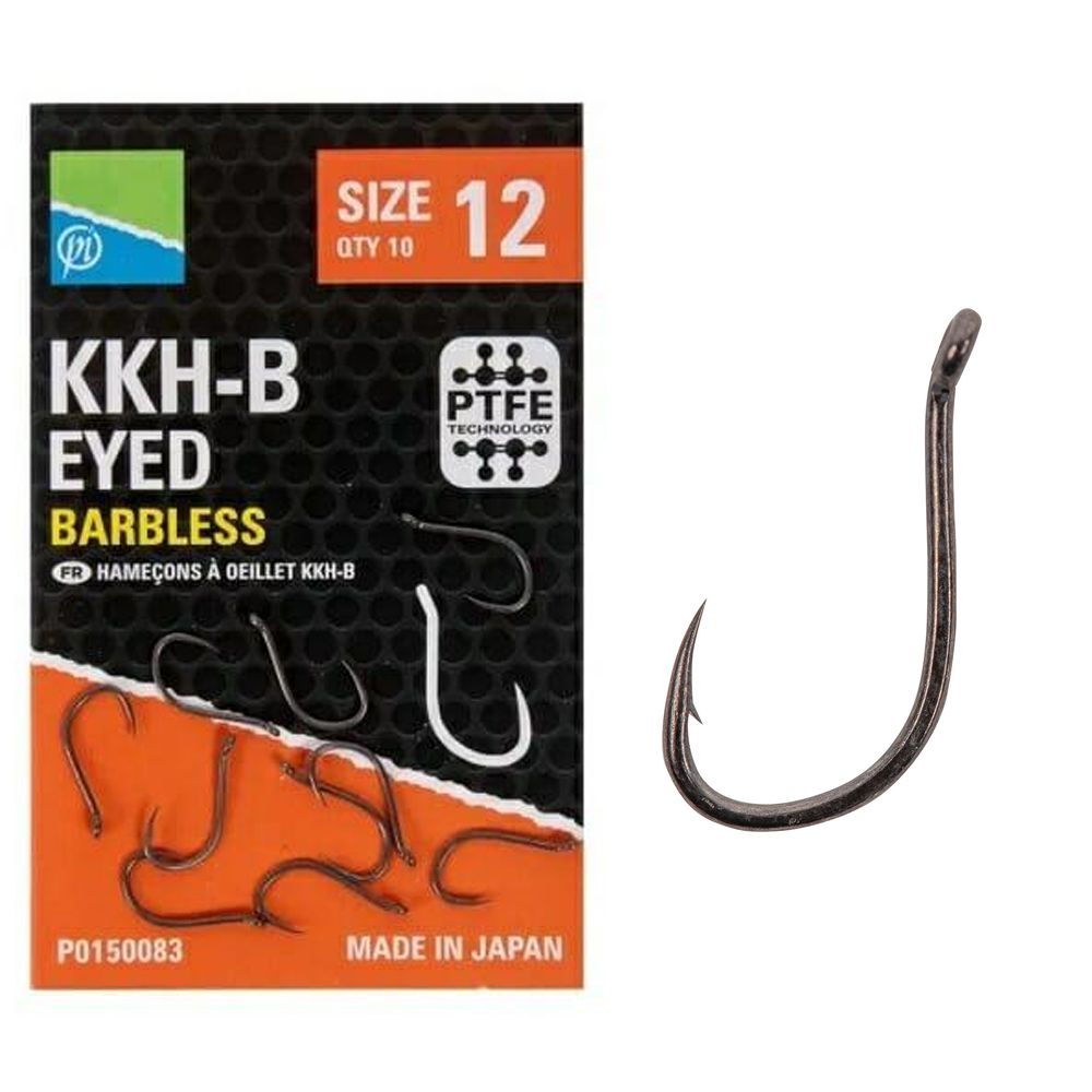 Preston Innovations KKH-B Eyed Barbless