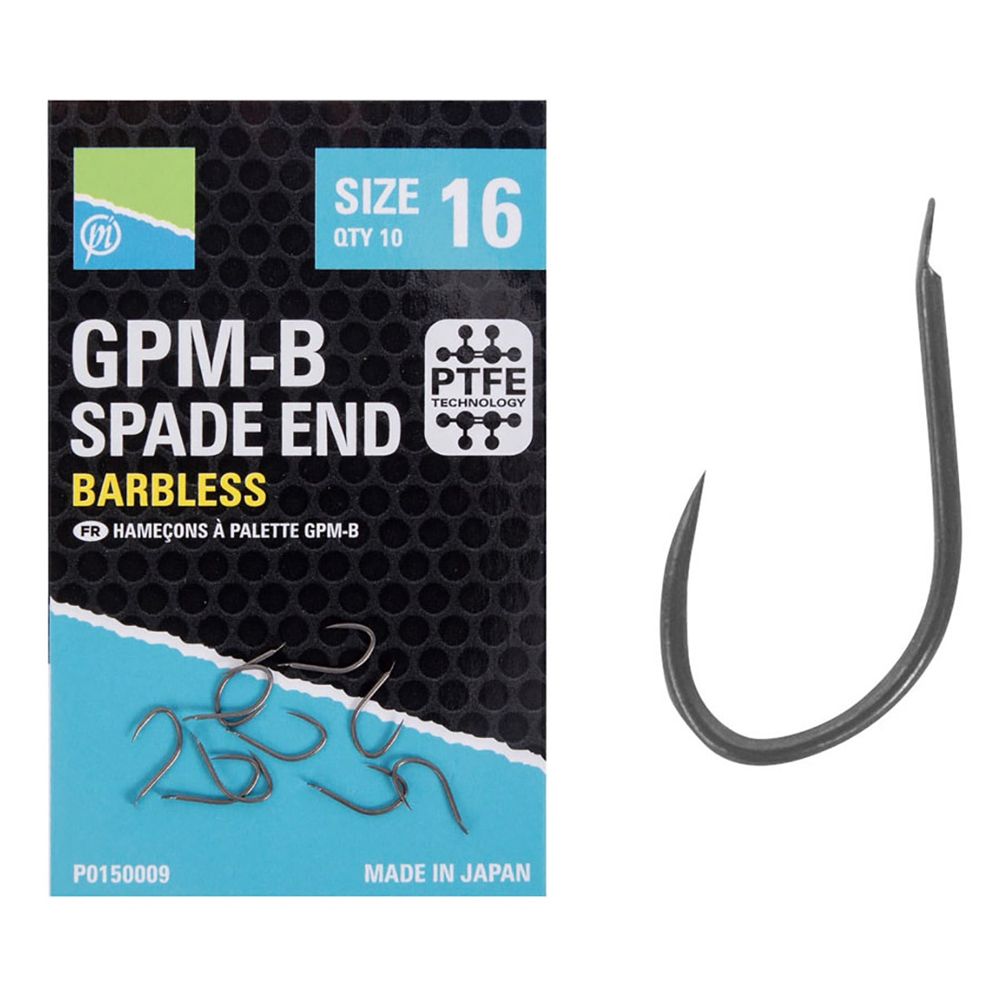 Preston Innovations GPM-B Spade End Barbless