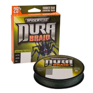SPIDERWIRE Dura-4 Filo Intrecciato 150M VERDE MUSCHIO Tutte Le Misure Luccio Pesca Carpa 4 Trecciato - Verde Muschio, 0.40mm