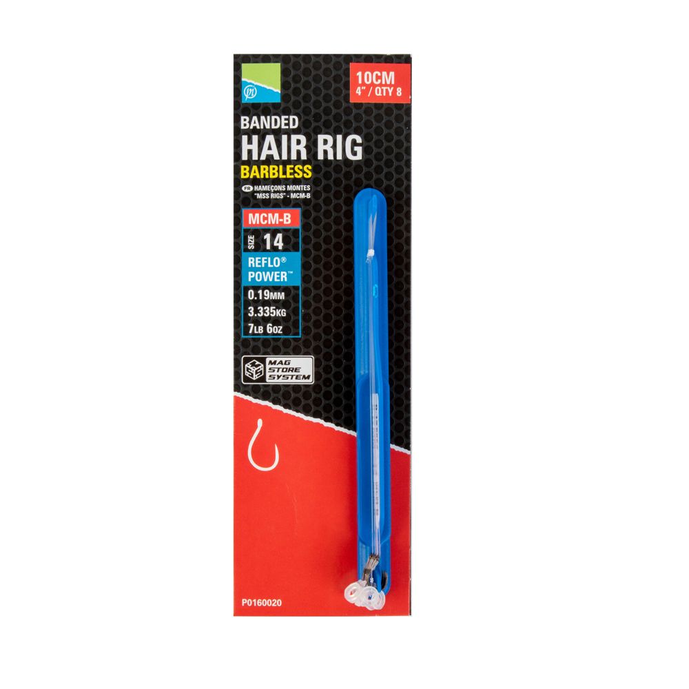 Preston Innovations MCM-B Banded Hair RIG Barbless