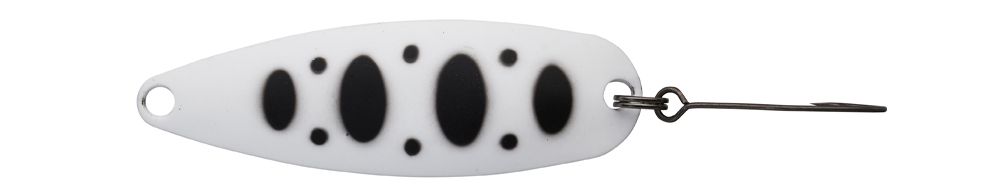Illex Native Spoon White & Black Yamame Illex