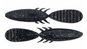 Keitech Lures Paddlin' Beaver #312S Black Blue Flake Keitech Lures