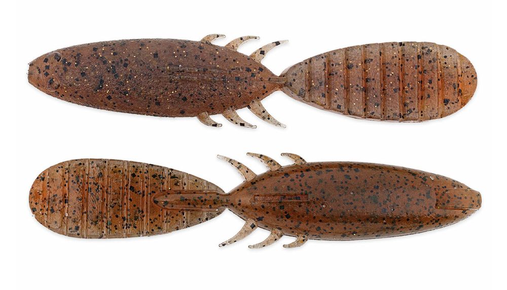 Keitech Lures Paddlin' Beaver #471T Smoke Cinnamon Crawded Keitech Lures