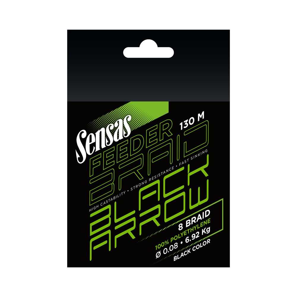 Sensas Black Arrow Braid 130 M