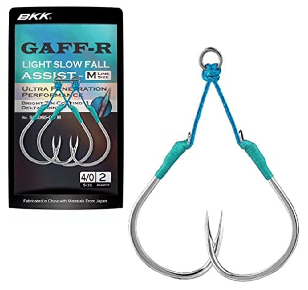 BKK FISHING HOOKS Gaff-R Slow Fall Assist