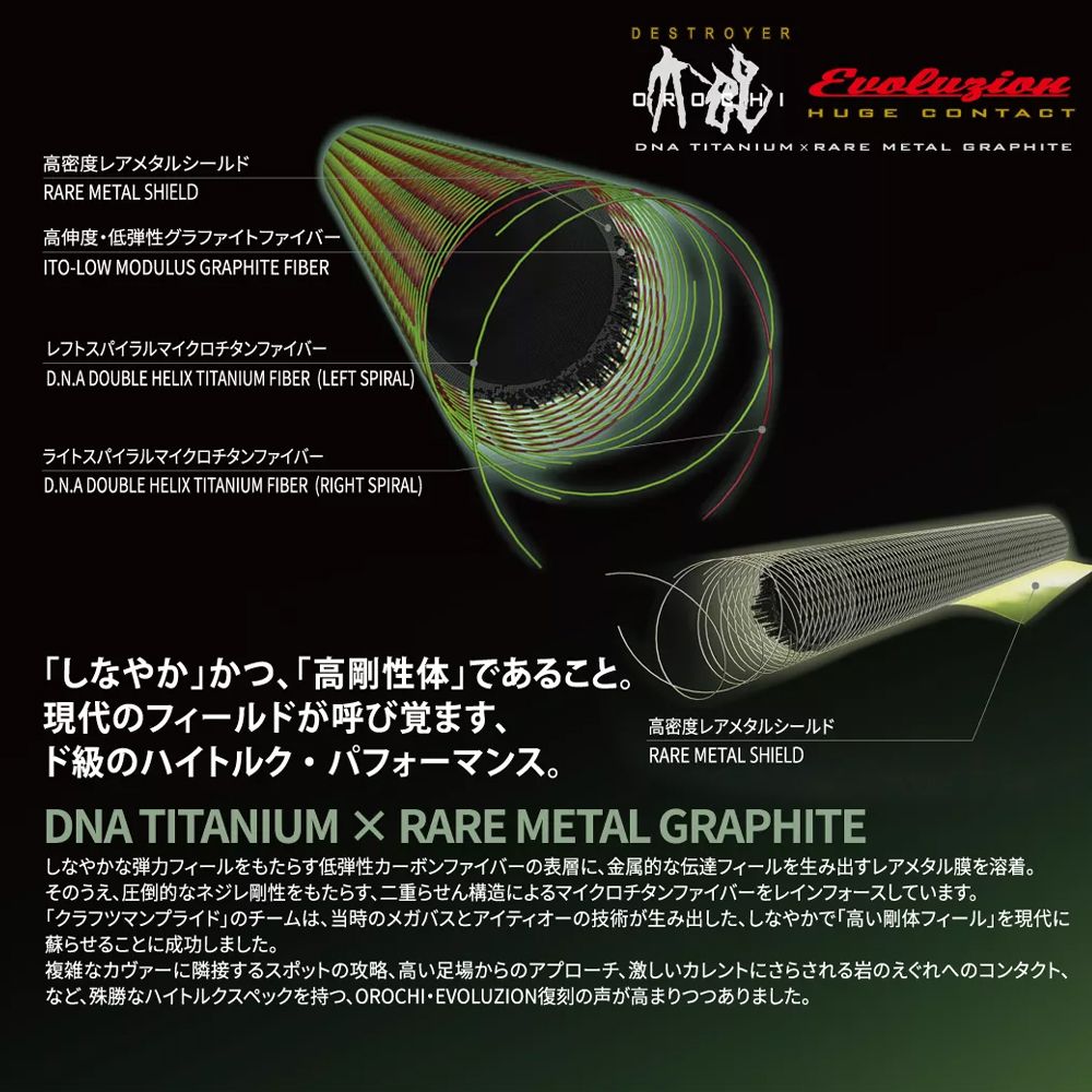 Megabass Orochi Destroyer Evoluzion casting