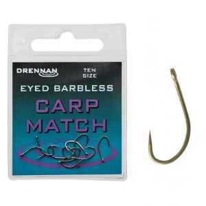 Drennan Carp match Eyed Barbless
