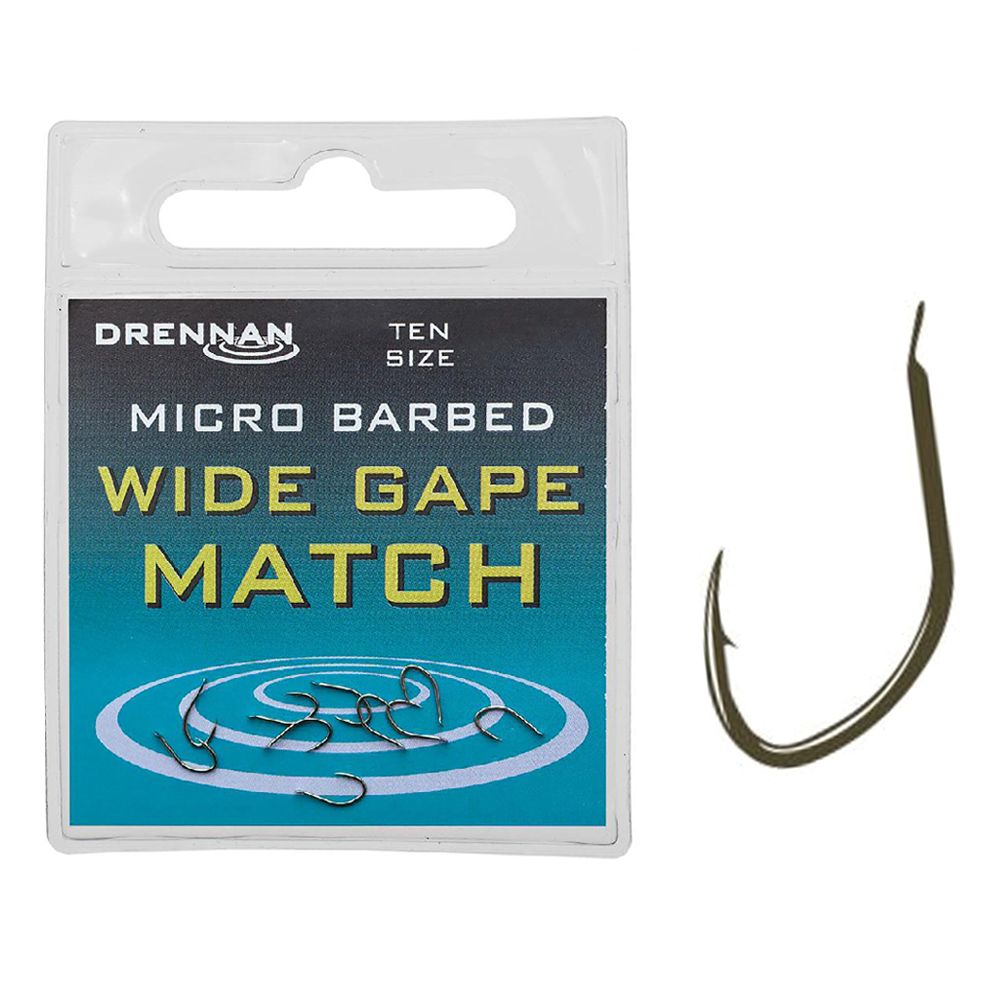 Drennan Wide Gape Match Micro Barbed