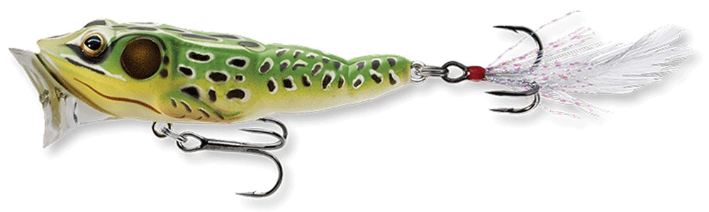 Livetarget Frog Popper Green Yellow Livetarget