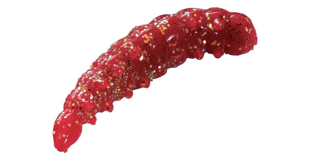 Berkley Powerbait Sparkle Honey Worm Banana Boost Red Scales Berkley