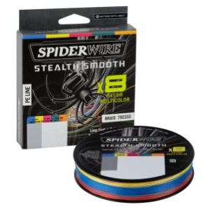 Spider Wire Stealth Smooth x8 Braid Multicolor