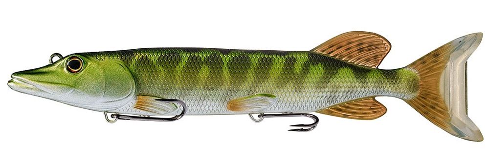 Livetarget Juvenile Pike Swimbait Metallic Green Livetarget