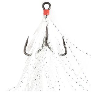 Mustad In-Line Triple Grip Feathered Hook