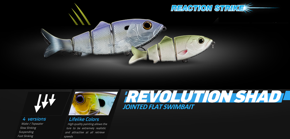 Immagine del prodotto Reaction Strike Revolution Shad swimbait