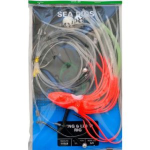 Shakespeare Leng And Lump Rig Red/White Shakespeare