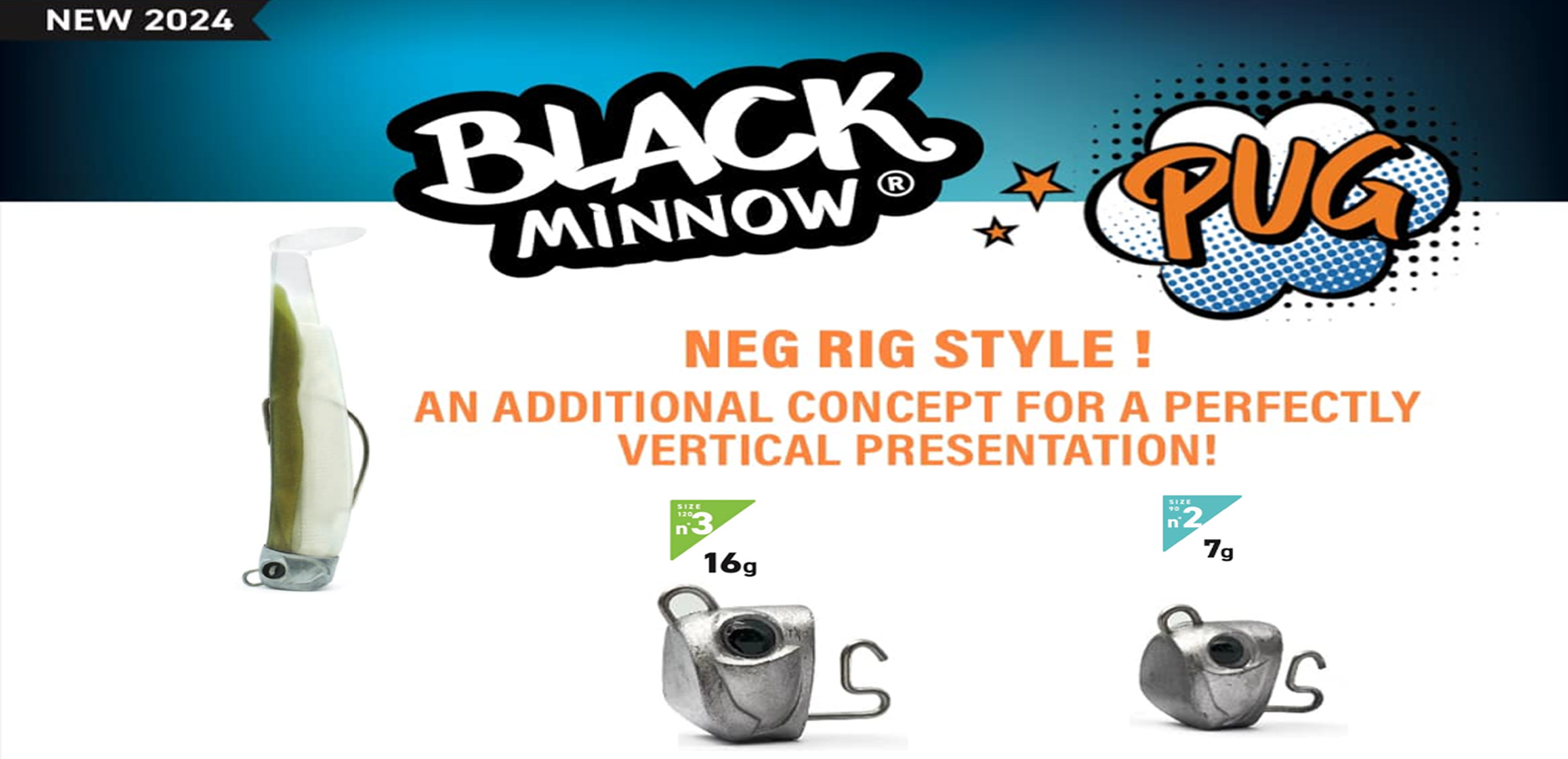 Immagine del prodotto Fiiish Leurres Black Minnow Jig Head PUG