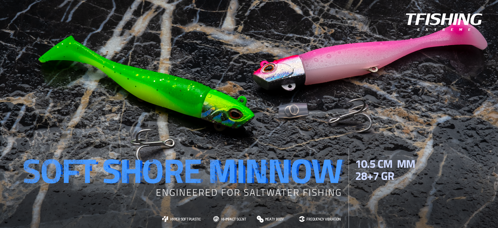 Immagine del prodotto T-Fishing Extreme Soft Shore Minnow