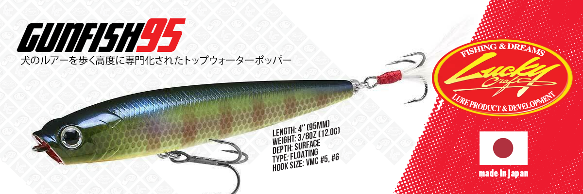 Immagine del prodotto Lucky Craft Gunfish 95