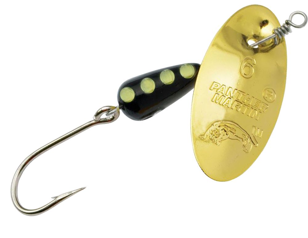 Panther Martin Single Hook Gold Panther Martin