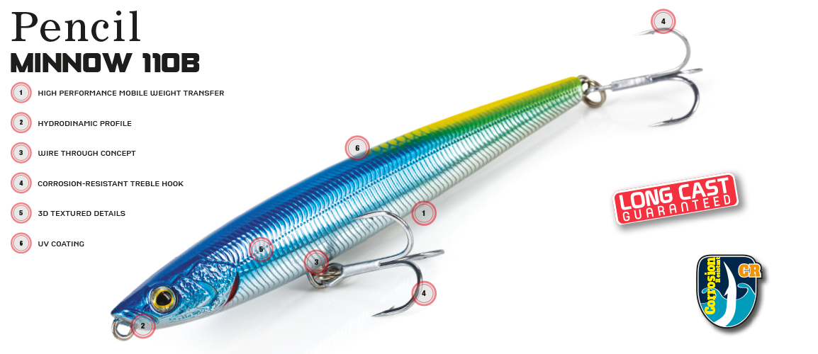 Immagine del prodotto Molix Pencil Minnow 110 Baitfish