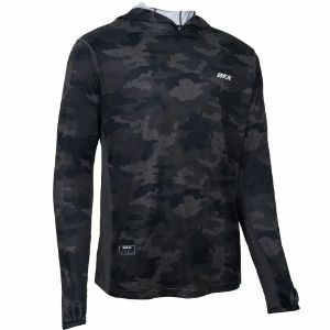 BKK FISHING HOOKS Long Sleeve Performance Shirt Camo