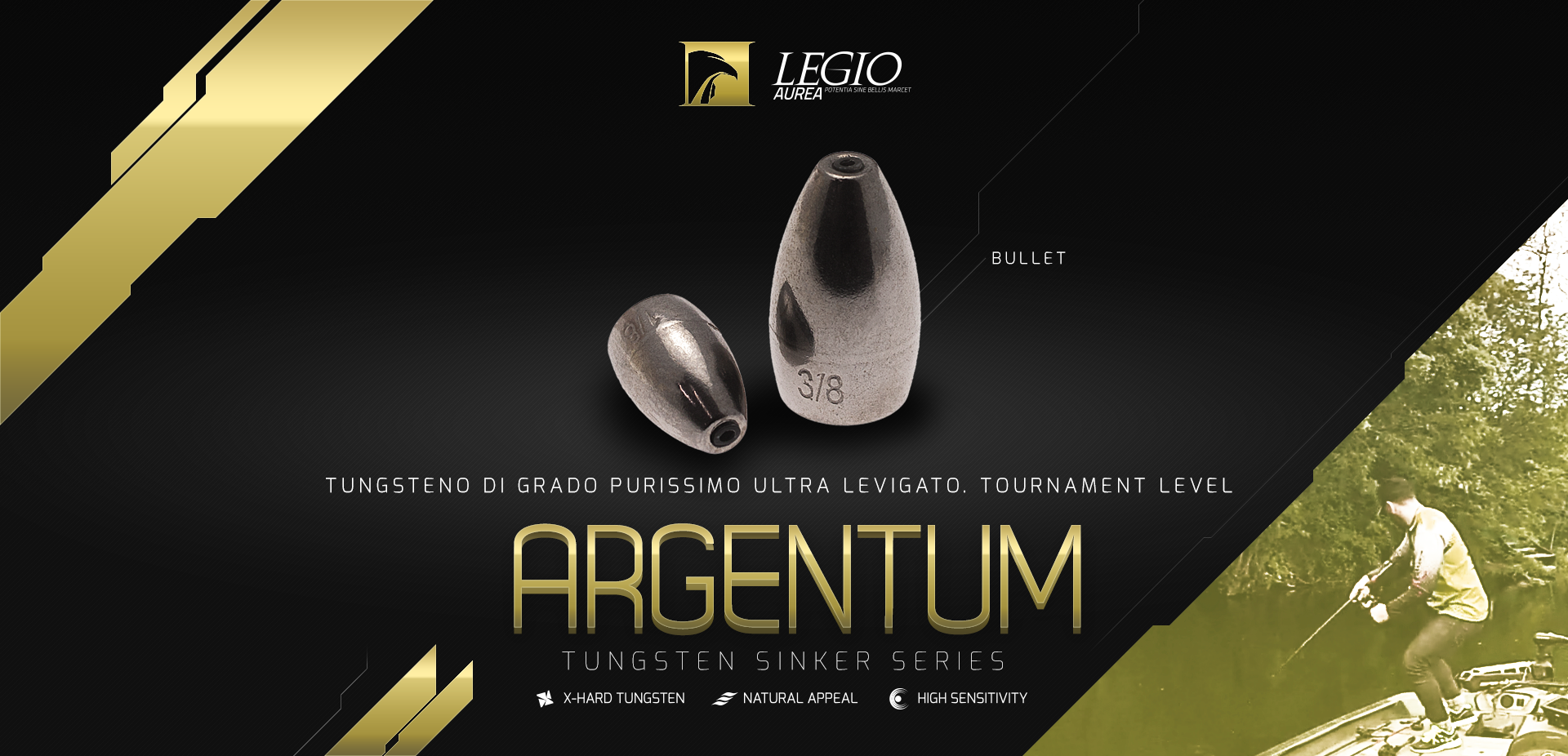 Immagine del prodotto Legio Aurea Argentum Tungsten Bullet Sinkers