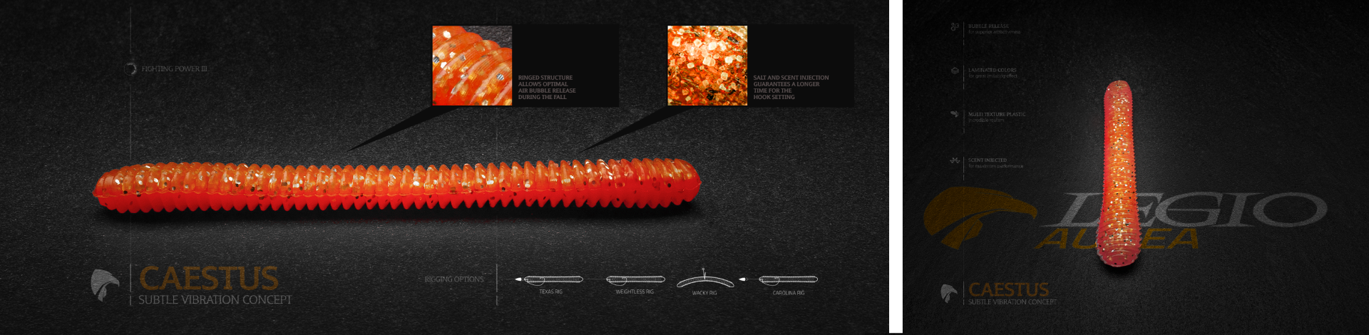 Immagine del prodotto Legio Aurea Caestus Tournament Finesse Worm