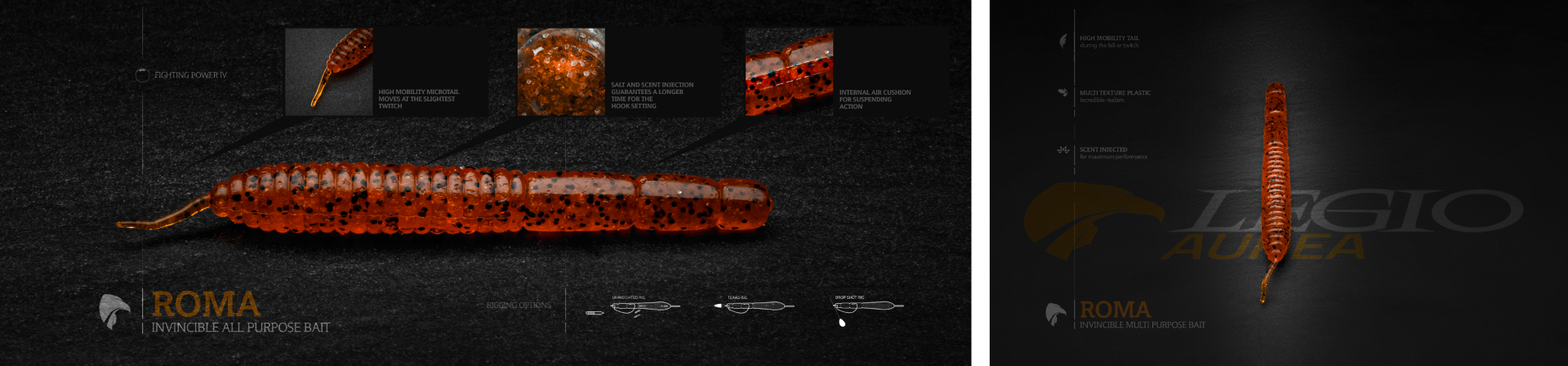 Immagine del prodotto Legio Aurea Roma Soft Jerkbait Worm