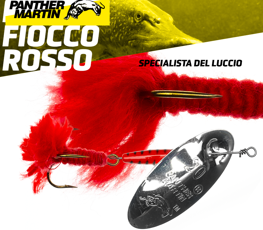 Immagine del prodotto Panther Martin Luccio Fiocco Rosso 