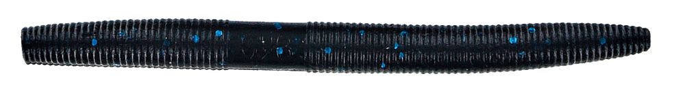 Gary Yamamoto Slim Senko #021 - Black Blue Flake Gary Yamamoto softplastic baits