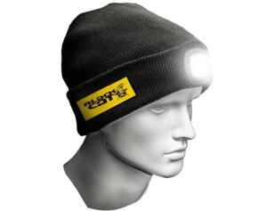 Black Cat Led Lancer Beanie