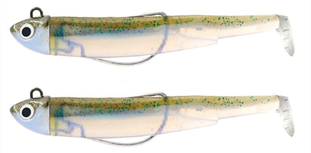 Fiiish Leurres Black Minnow Double Combo Green Phantom Fiiish Leurres