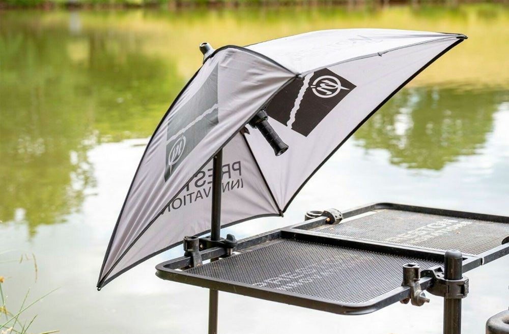 Preston Innovations Offbox Grey Bait Brolly