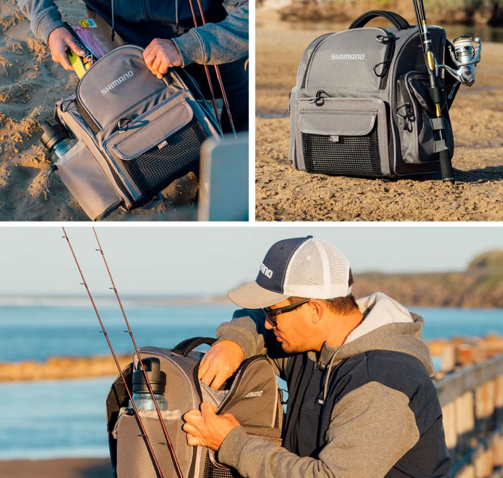 Shimano Medium Back Pack & Tackle Box
