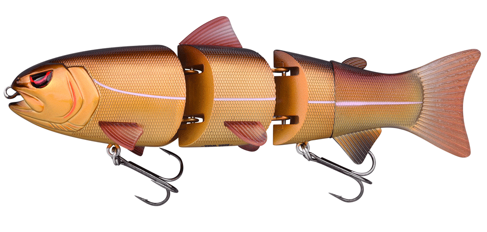 Spro BBZ-1 8" #19 Uv Rudd Spro