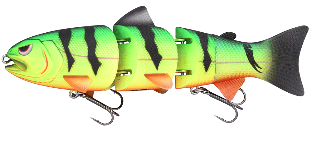 Spro BBZ-1 8" #15 Uv Firetiger Spro