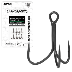 BKK FISHING HOOKS Armor Point Hyperlatch 70-SS UL