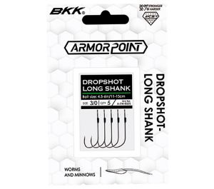 BKK FISHING HOOKS Armor Point Dropshot Long Shank