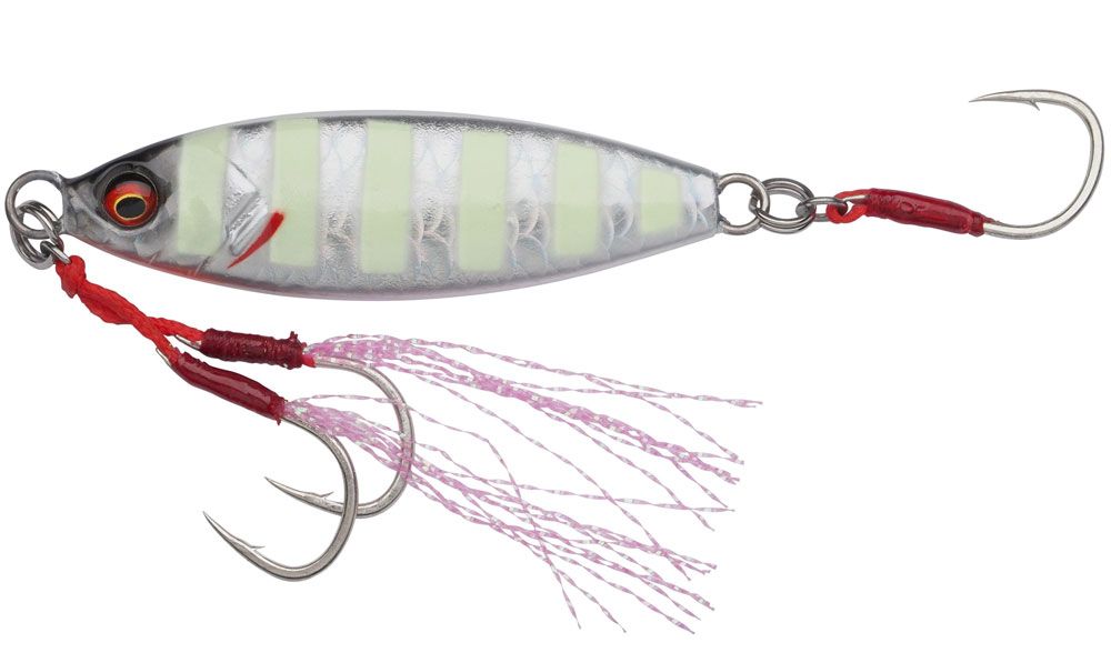 Savage Gear Slow Seeker Zebra Glow Savage Gear